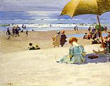 Edward Potthast Hourtide painting